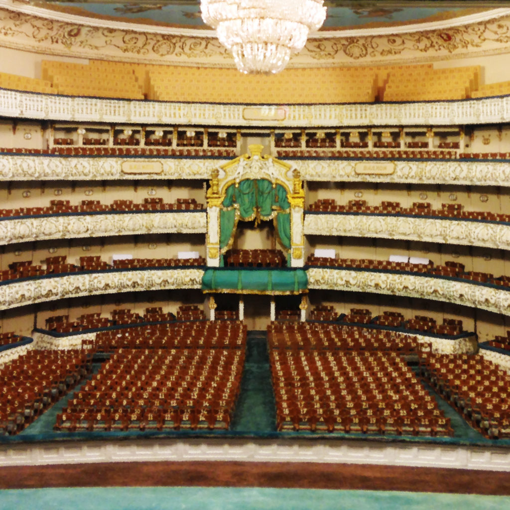 蓄音機のSPレコードの音楽紹介で添えた画像 Mariinsky Theatre, St. Petersburg