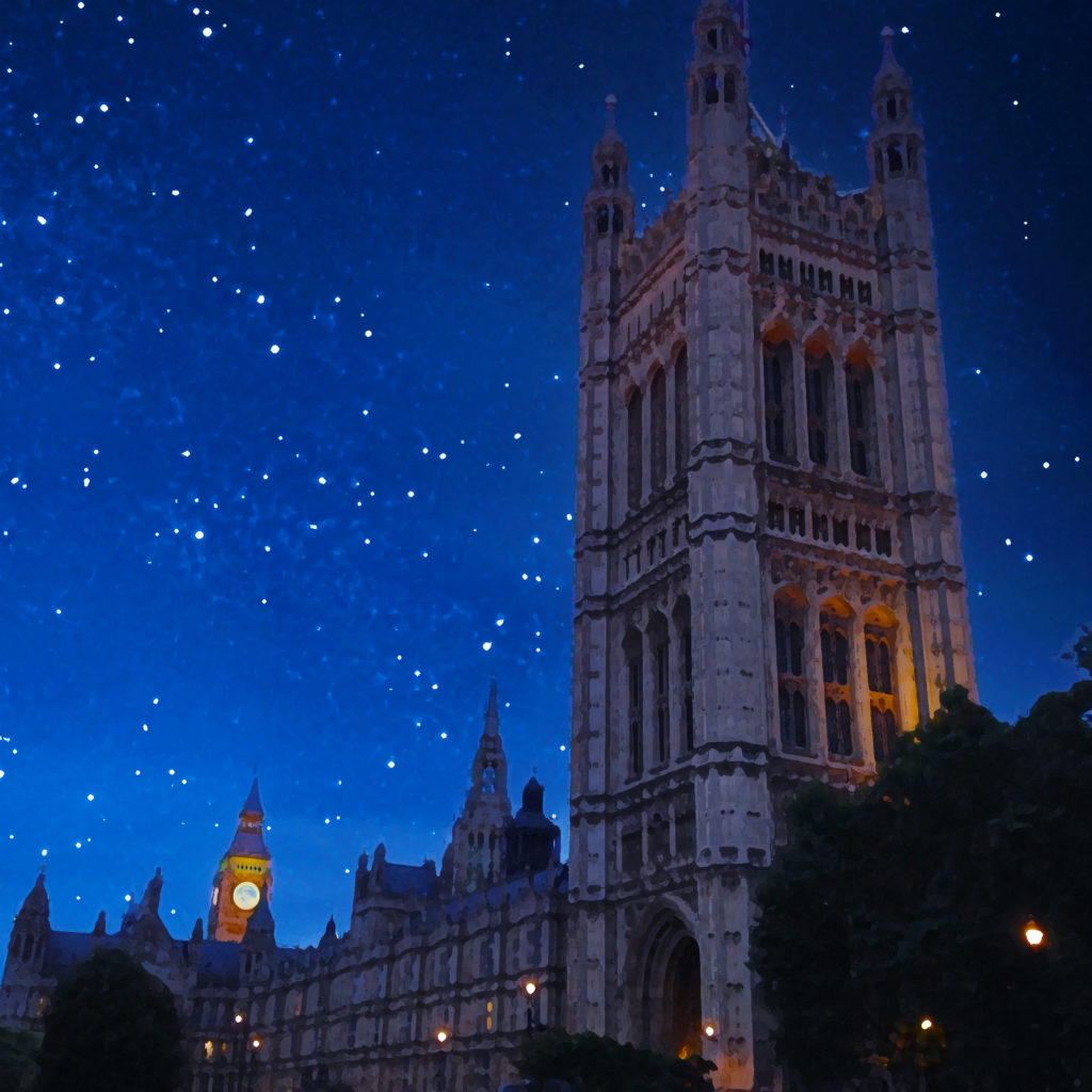蓄音機レコードの紹介に添えた画像　Big Ben, London