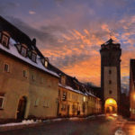 SPレコードに添えた画像 ... シュピタール門 Spitaltor, Rothenburg